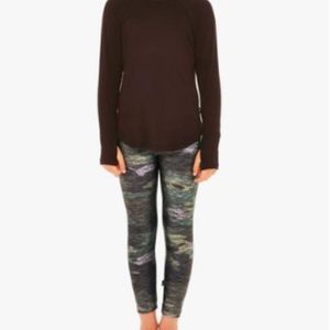 Terez Heathered Camo Girls Legging N17